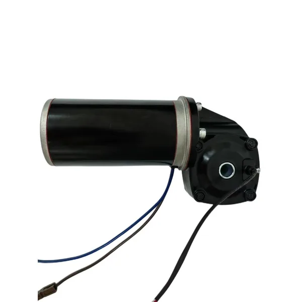 AM44 PMDC Gearbox Motor – right angle gear motor, view 3