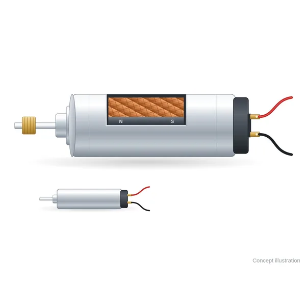Coreless Motors: coreless motor manufacturer, AMOTIC, concept illustration